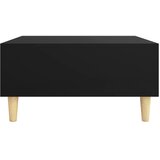  Stolić za kavu crni 60 x 60 x 30 cm od iverice | shoptok.hr