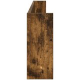  Polica za časopise s policom Dimljeni hrast 100 x 12 x 30 cm | shoptok.hr