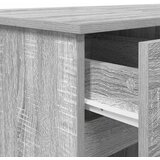  Stol Sivi hrast sonoma 140 x 49 x 76 cm Konstruirano drvo | shoptok.hr