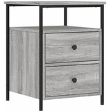 Maison Chic Nočna omarica - Nočna miza siva sonoma 44x45x60 cm inženirski les, (21690024) | Shoptok.si