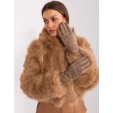 Wool Fashion Italia Gloves-AT-RK-239507.53P-dark beige | Shoptok.si