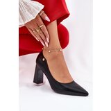 VINCEZA Elegant Heels On Block Heel | Shoptok.si