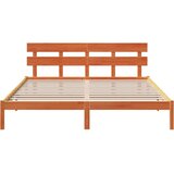  Krevetna konstrukcija Smeđa 180 x 200 cm Čvrsto borovo drvo | shoptok.hr