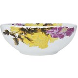 vidaXL Nadpultni umivalnik večbarven okrogel Φ41x14 cm keramika | Shoptok.si