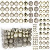  Set Božićnih kuglica u Zlatnoj Boji - 100 komada | shoptok.hr