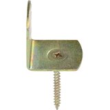  Nosači za ogradne panele 4 kom. L oblika, pocinčani metal | shoptok.hr