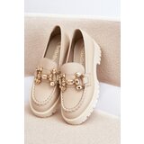 CheBello Women's Leather Moccasins with Decoration | Shoptok.si