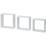 3 Set zidnih polica Frame (Opteretivost: 5 kg, Bijele boje) | shoptok.hr