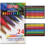 Koh i Noor set pastelnih olovki u lakovanom omotu PROGRESSO - 24-delni Cene
