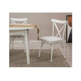 HANAH HOME trpezarijski sto i stolice oliver - white cene