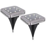 Globo 33414Q-2 - KOMPLET 2x LED solarna svetiljka SOLAR LED/0,8W/1,2V IP44 | Eponuda.com