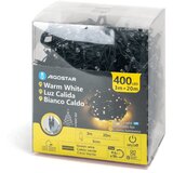Aigostar LED božićna girlanda za spoljašnju upotrebu, 400 x LED, 8 funkcija, 23 m, IP44, topla bela | Eponuda.com