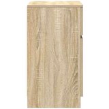 vidaXL Nočna omarica sonoma hrast 39x35x65 cm inženirski les | Shoptok.si