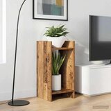 Stalak za biljke s policom 2 pcs Staro drvo 30 x 30 x 60 cm | shoptok.hr