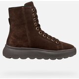 Geox Spherica EC4.1 Women's Ankle Boots Dark Brown - Ladies | shoptok.hr