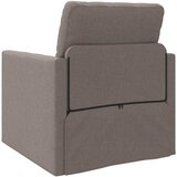 Krevet na razvlačenje Sivo-smeđa 74 x 77 x 81 cm tkanina | Eponuda.com