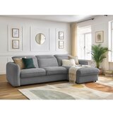 Bobochic Paris Svijetlo siva sklopiva kutna garnitura (promjenjiva) Achille – | shoptok.hr