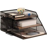 ZNMYDMT Starinski Namizni Predalnik za Dokumente 33 x 25 x 33 cm | Shoptok.si