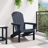  Adirondack stolica Mornarsko plava 82 x 74 x 92 cm HDPE | shoptok.hr