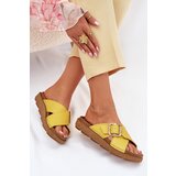 Inblu Leather Women's Slippers With Buckle | shoptok.hr