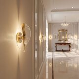 Toolight Zidni svijećnjak LED G128-W Gold | shoptok.hr