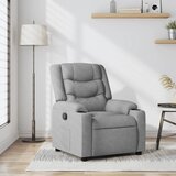 vidaXL Naslanjač svetlo sivo blago | Shoptok.si