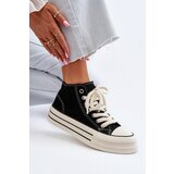 Boto Women's Platform Sneakers Black Aineri | shoptok.hr