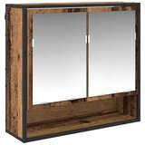  Set namještaja za kupaonicu 2 kom. Staro drvo Konstruirano drvo Smeđa 80 x 33 x 60 cm | Shoptok.si