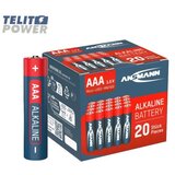 Ansmann ( 4807 ) alkalna baterija 1.5v lr03 (aaa) - box pakovanje 20kom (cena-komad) | ePonuda.com