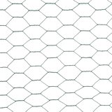  Žičana mreža od čelika s PVC oblogom za kokoši 25 x 1,2 m zelena | shoptok.hr