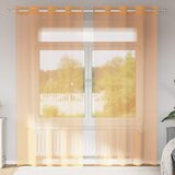 Voile zavjese s ušicama 2 kom narančaste 140x245 cm | shoptok.hr