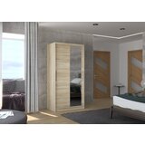 ADRK Klizni ormar s ogledalom BAROS, 100 cm - SONOMA-SONOMA HRAST | shoptok.hr