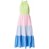 Olivia Rubin Poletna obleka 'REEVA' modra / svetlo modra / svetlo zelena / roza