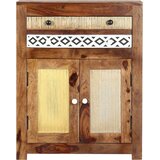  Bočni ormarić 60 x 30 x 75 cm od masivnog drva akacije | shoptok.hr
