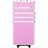 Kolica za šminku aluminijska ružičasta | shoptok.hr