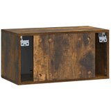 TV Omarica za TV, ki jo lahko montiraš na steno Dimljen hrast, (5000210195) | Shoptok.si