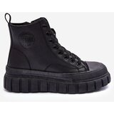 Big Star Leather Lined Zip-Up Sneakers | Shoptok.si