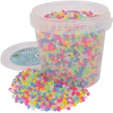 Playbox PlayBox: 5 mm MIDI prozirne šarene perle za peglanje u kanti, pakiranje od 10000 kom Cijene