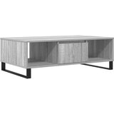 Maison Chic Klubska mizica - kavna mizica - Nizka mizica siva sonoma 104x60x35 cm inženirski les, (21752768) | Shoptok.si