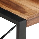  Stolić za kavu 180 x 90 x 40 od masivnog drva | shoptok.hr