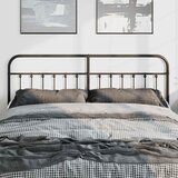  Metalno zamjensko uzglavlje crno 180 cm | shoptok.hr