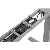Uvi dvižno električno podnožje desk, sivo | Shoptok.si