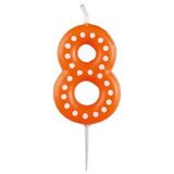 Amscan SVJECICA BROJ 8 DOTS | Eponuda.ba