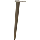  Noge za klub stolić konusnog oblika 4 kom prirodni čelik 30-31 cm čelik | shoptok.hr