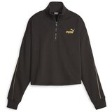 Puma Puloverji Ess+ Minimal Gold Črna Cene