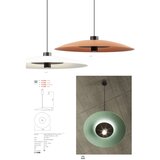  Redo 01-3021 - LED luster na sajli LARS LED/14W/230V+LED/10W prečnik 60 cm CRI90 crna | Eponuda.com