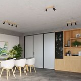  Stropna svetilka VERDO 3L črna, (21347645) | Shoptok.si