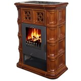 DOMOFIRE Kaminska peč Bonn II (7 kW, zlato rjava barva) | Shoptok.si