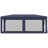  za zabave sa 6 mrežastih bočnih zidova plavi 3 x 6 m HDPE | Eponuda.com