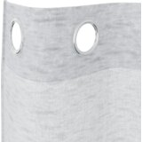 vidaXL Zavjese sa zavjesama 2 pcs Svjetlosiva 140 x 260 cm Poliester | shoptok.hr